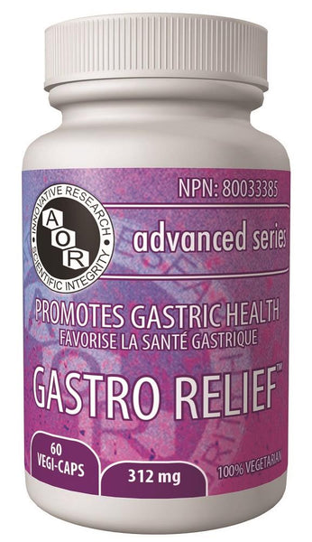 A.O.R Gastro Relief 312mg 60Vcaps