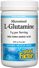 Natural Factors L-Glutamine 300G