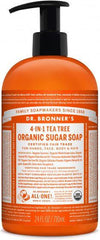Dr. Bronner Organic Sugar Soaps Tea Tree 710ml
