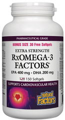 Natural Factors RxOmega-3 EPA 400Mg DHA 500Mg 150SG