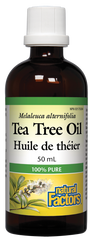 NATURAL FACTORS TEA TREE OIL 50ML
