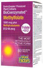 Natural Factors BioCoenzymated Methylfolate 60Vcaps