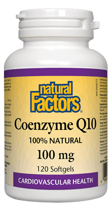 Natural Factors Coenzyme Q10 100MG 60S