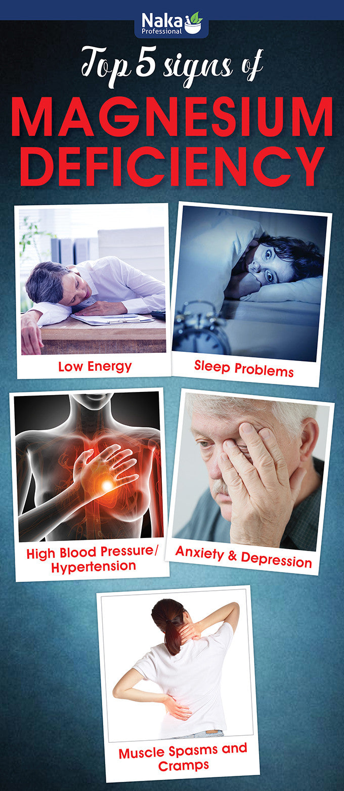 Top 5 Signs of Magnesium Deficiency