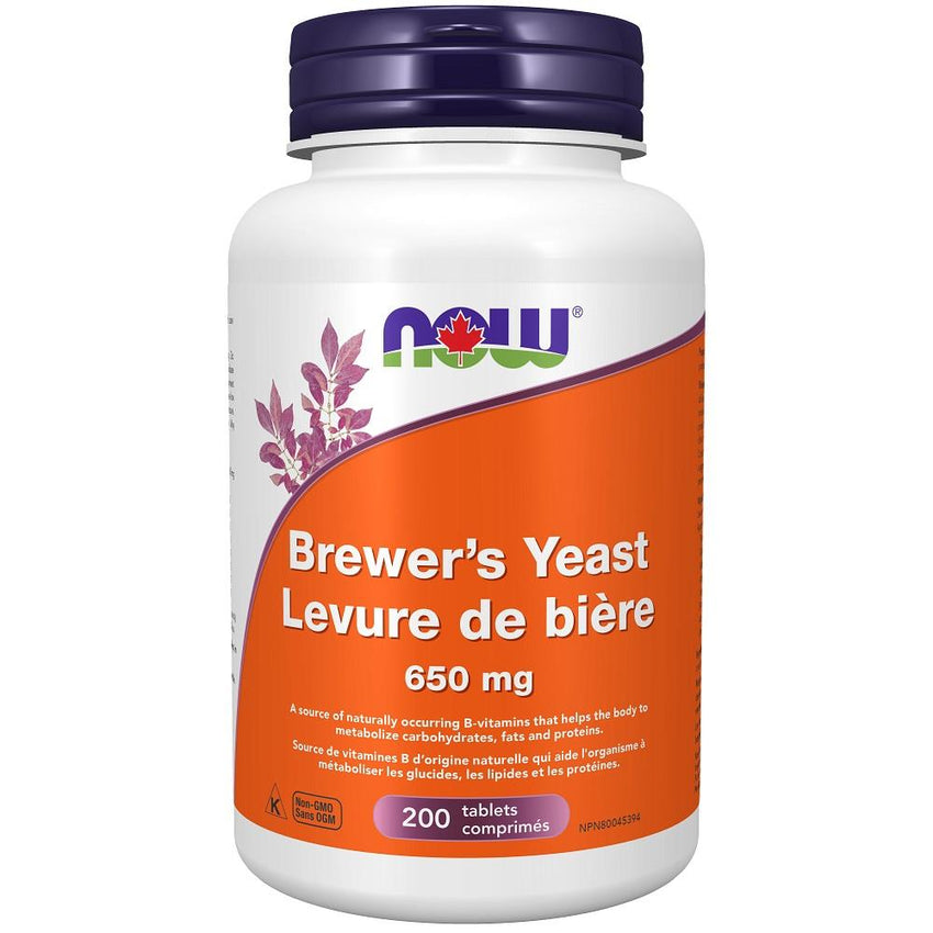 NOW Brewer's Yeast 650MG 200Tabs