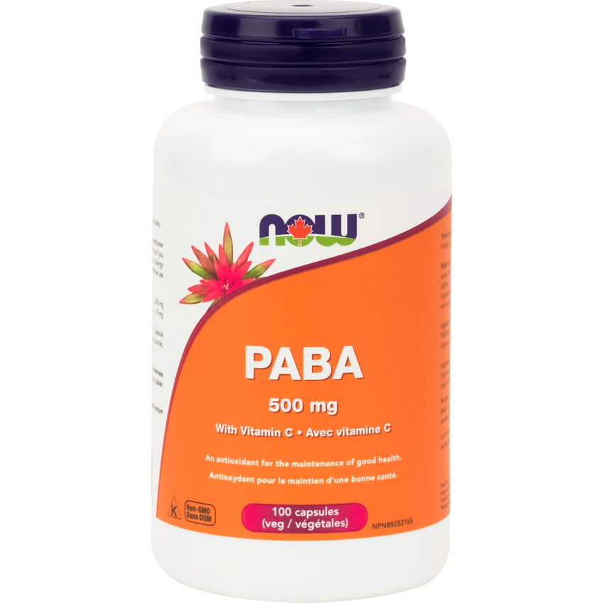 NOW PABA 500 MG100Vcaps