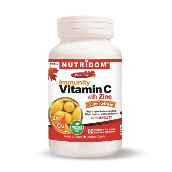 Nutridom Vitamin C with Zinc and Copper