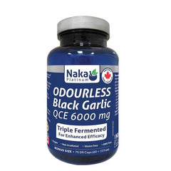 Naka Odourless Black Garlic 75 vcaps
