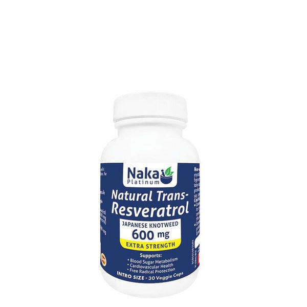 Naka Trans-Resveratrol 30vcap