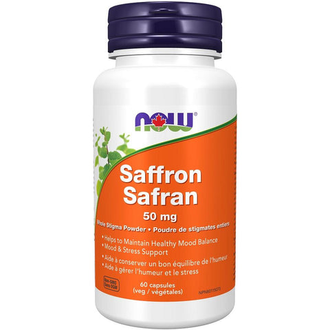 Now Saffron 50mg 60Cap