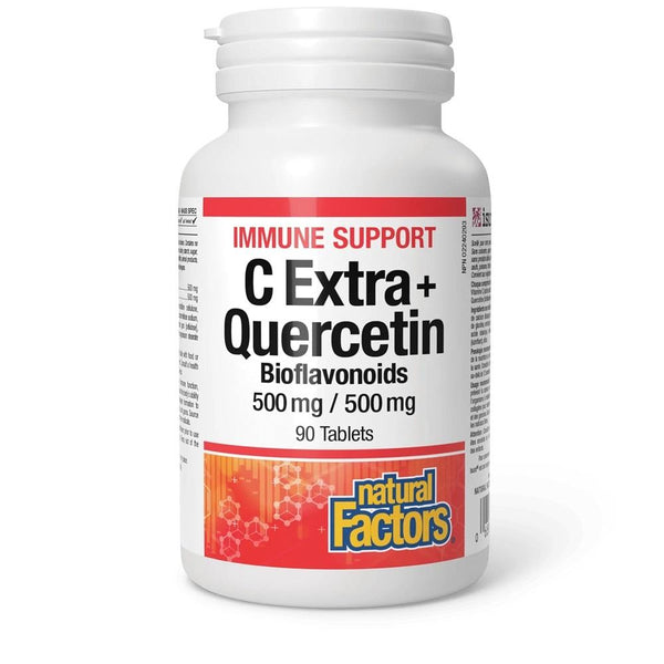 Natural Factors C Extra + Quercetin 90tabs