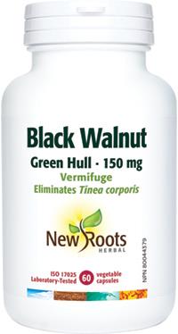 New Roots Black Walnut Hulls 60Vcaps