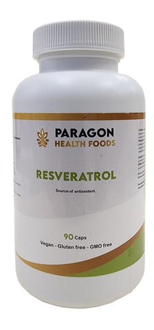 Paragon Health Foods Resveratrol 500mg 90vcaps