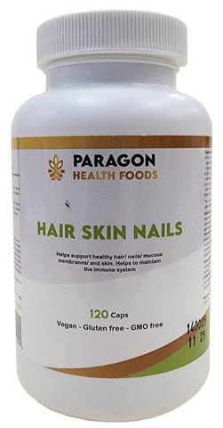 Paragon Health Foods Hair Skin Nails 120Vcaps