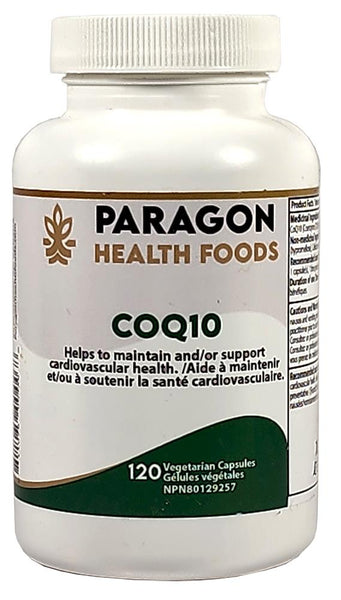 Paragon Health Foods COQ10 (Coenzyme Q10) 120Vcaps