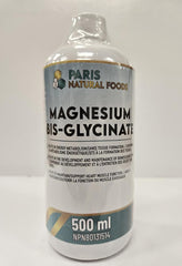 Paris Natural Foods Magnesium Bisglycinate Liquid 500ml