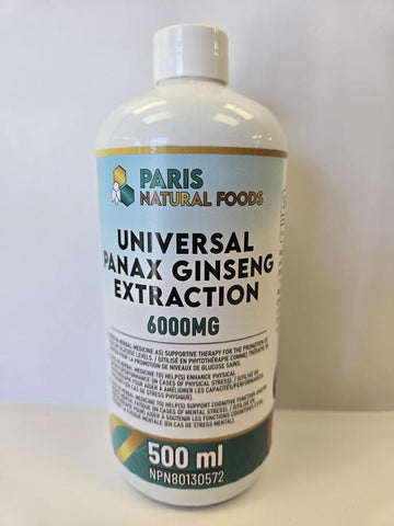 Paris Natural Foods Universal Panax Ginseng Extraction 500ml