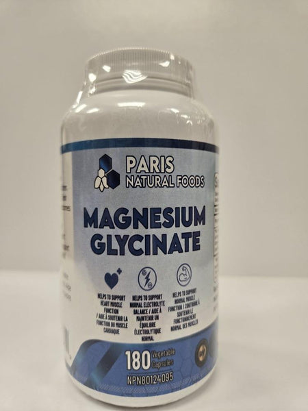 Paris Natural Foods Magesium Glycinate 180caps