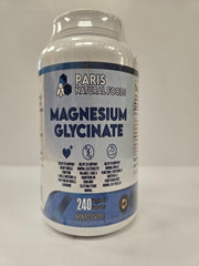 Paris Natural Foods Magnesium Glycinate 240caps