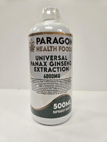 Paragon Health Foods Panax Ginseng 500ml