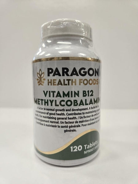 Paragon Health Foods B12 Methylcobalamin 1000mcg 120tabs
