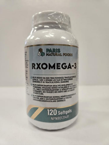 Paris Natural Foods RX-Omega-3 120softgel