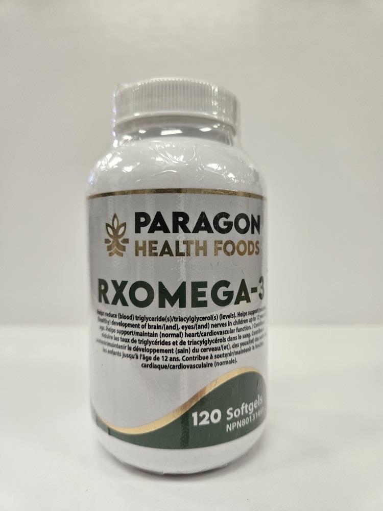 Paragon Health Foods RX-Omega3 120softgels