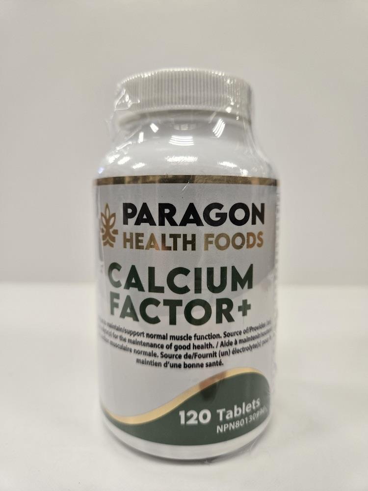 Paragon Health Foods Calcium Factor + 120tabs