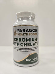 Paragon Health Foods Chromium GTF - Chelate 120tabs