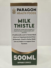 Paragon Health Foods Milk Thistle 500ml