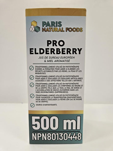 Paris Natural Foods Pro Elderberry 500ml