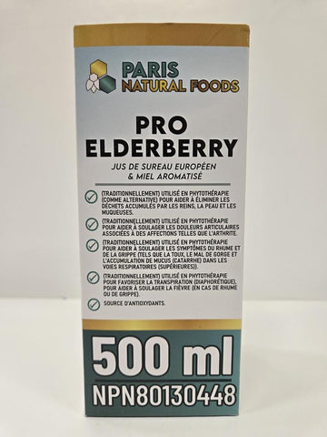 Paris Natural Foods Pro Elderberry 500ml