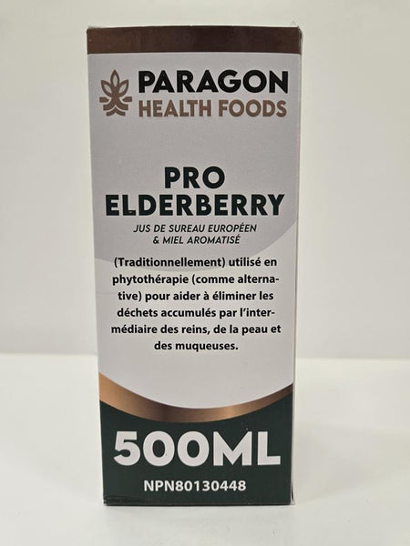Paragon Health Foods Pro Elderberry Liquid 500ml