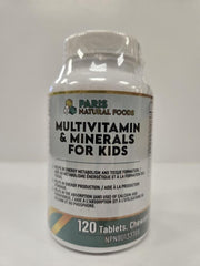 Paris Natural Foods Multivitamin and Mineral For Kids 120 chews