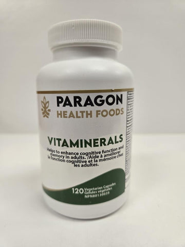 Paragon Health Foods Vita Minerals 120caps
