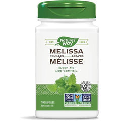 Nature's Way Melissa Leaves 500mg 100Vcaps