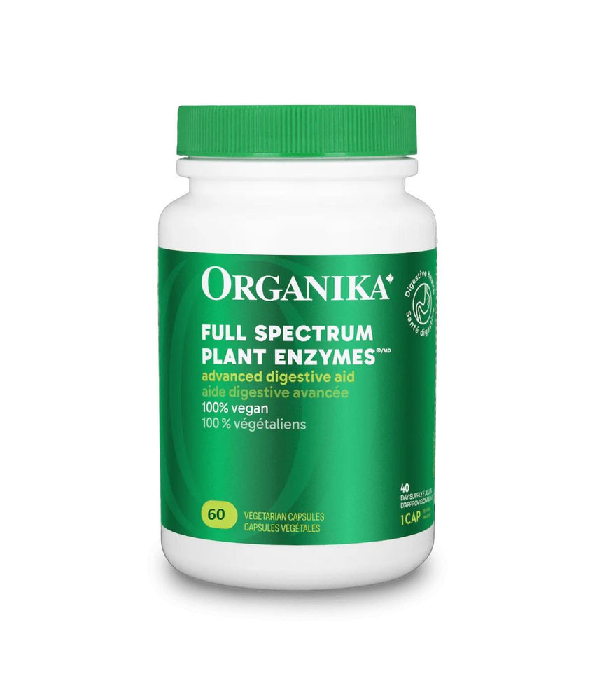 Organika Full Spectrum Plant Enzymes 60Caps