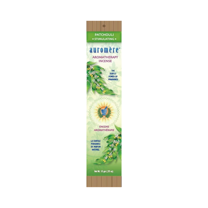 Auromere Aromatherapy Incense – PATCHOULI – Stimulating