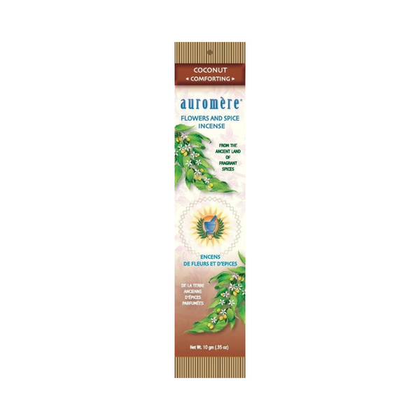 Auromere Flowers & Spice Incense COCONUT 10G