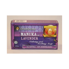Buncha Farmers Body Soap Manuka & Lavender 120g