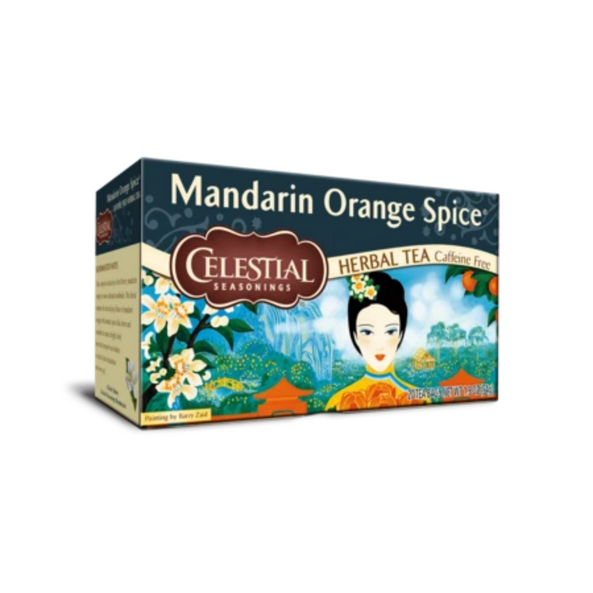 Celestial Seasonings Mandarin Orange Spice Herbal Tea 20 Bags