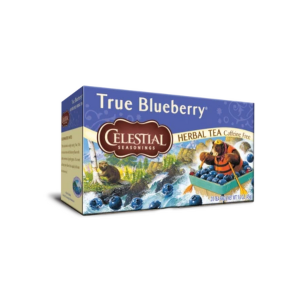 Celestial Seasonings True Blueberry 20 Tea Bags