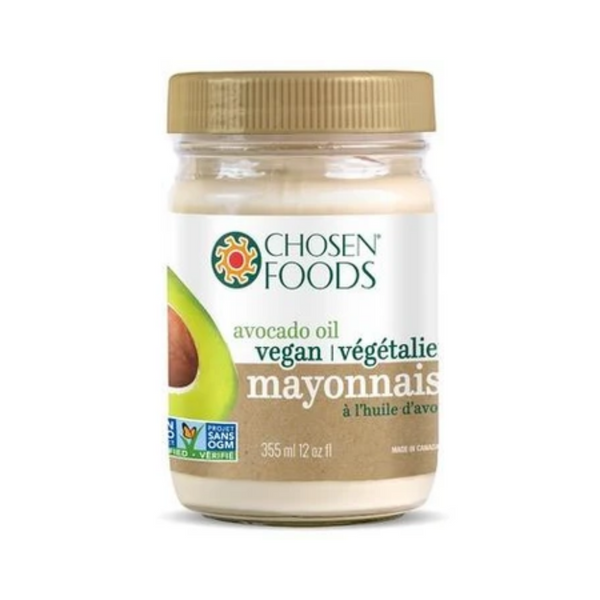 Chosen Foods Avocado Oil Vegan Mayo 355ml