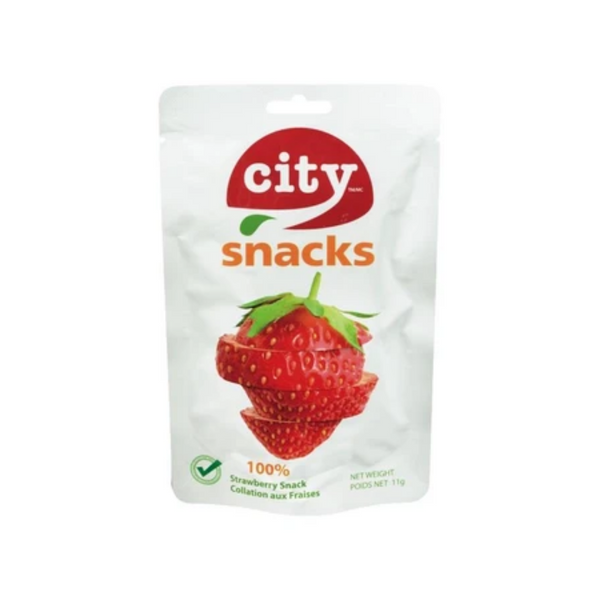City Snacks Strawberry 11G