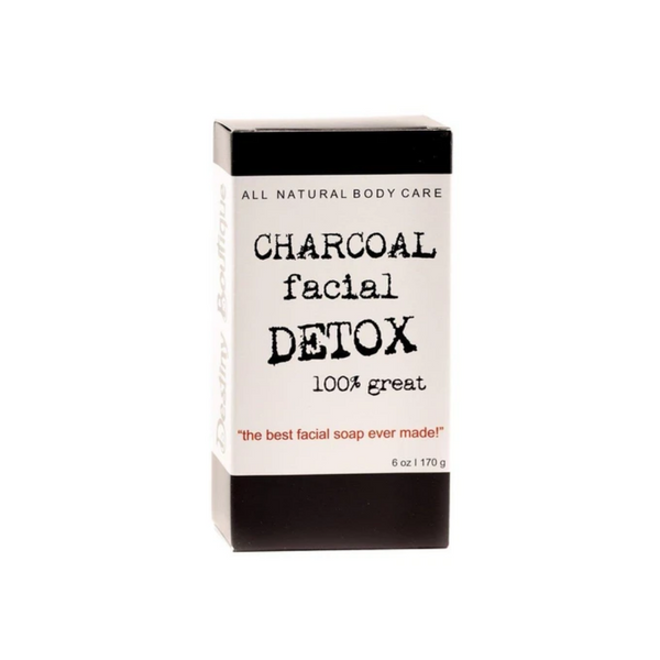 Destiny Boutique Charcoal Facial Detox Soap
