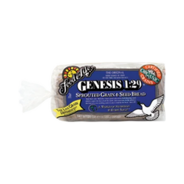 Food For Life Genesis 1:29 Sprouted Whole Grain and Seed Bread