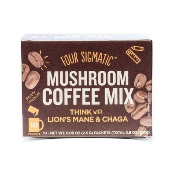 Four Sigmatic Mushroom Coffee Mix with Lion's Mane And Chaga 10 Packs