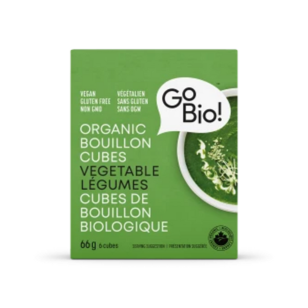 GoBio! Organic Bouillon Cubes Vegetable 6 Cubes