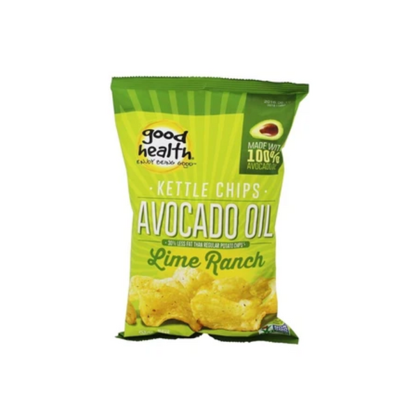 Good Health Kettle Chips Avocado Oil Lime Ranch 142G