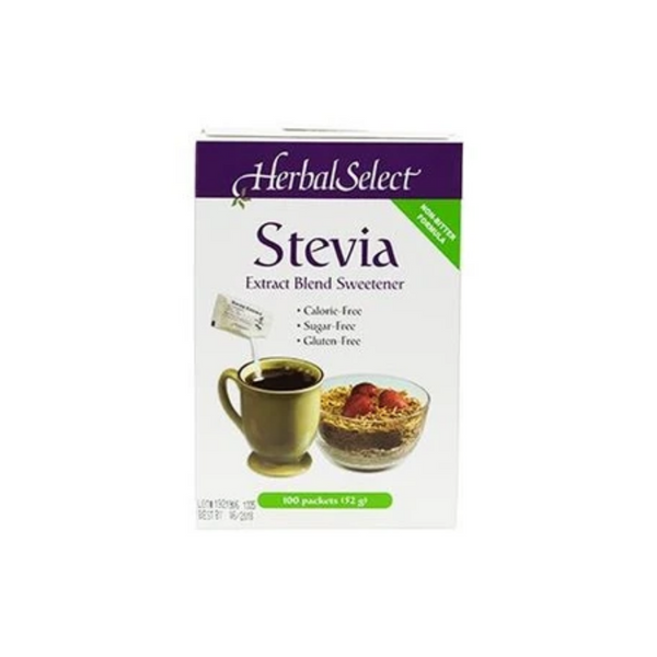 Herbal Select Stevia Extract Blend Packets 100 Packets